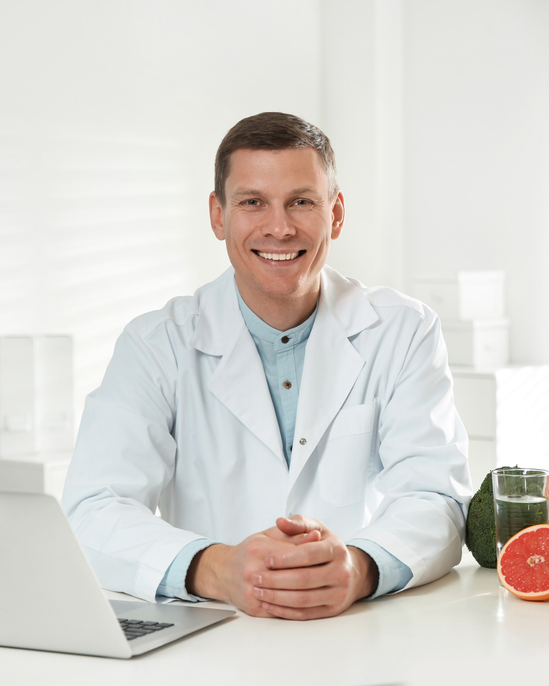 Nutricionista em consultório